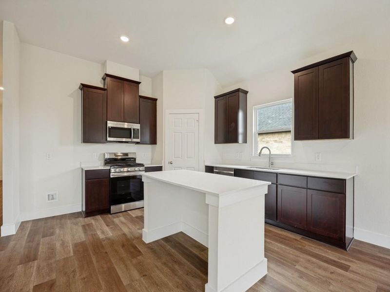 Furnished interior view inside a new home in Pebblebrook, Sherman (Image 6).