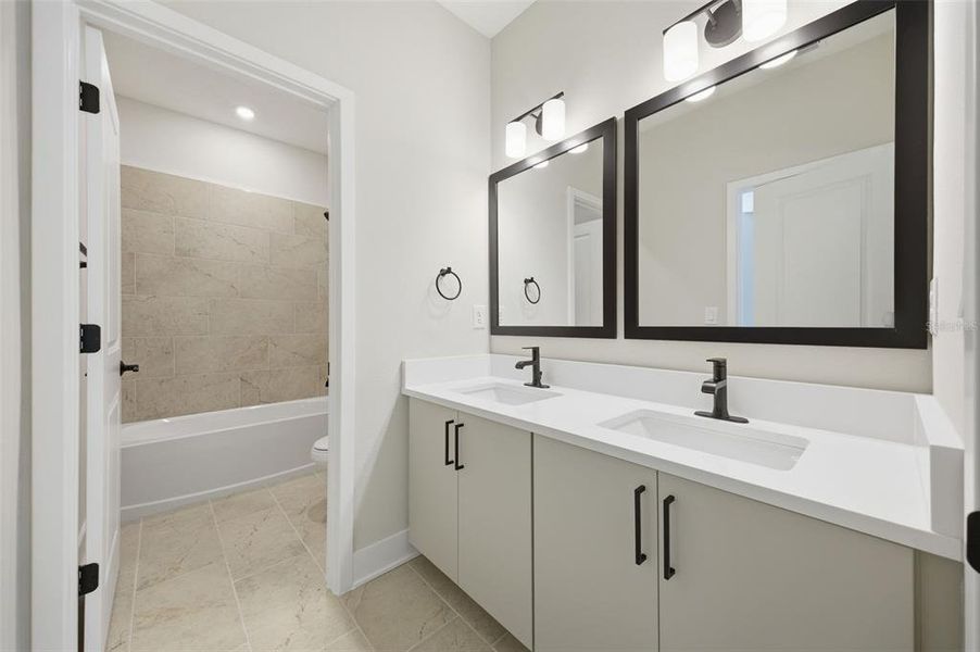 Furnished interior view inside a new home in , Tampa (Image 41).