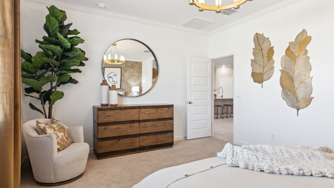 Furnished interior view inside a new home in Desert Moon Estates, Buckeye (Image 14). Furnished interior view inside a new home in Desert Moon Estates, Buckeye (Image 14).