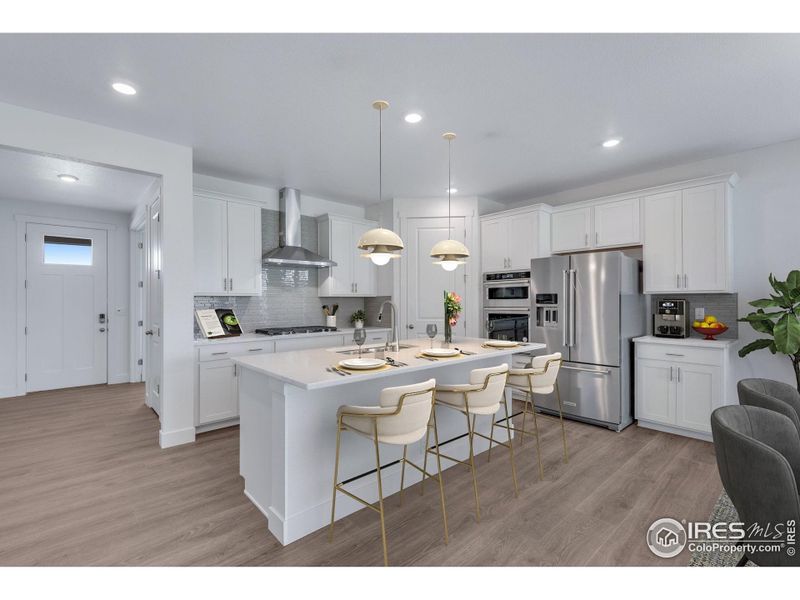 Furnished interior view inside a new home in Vantage, Berthoud (Image 13).
