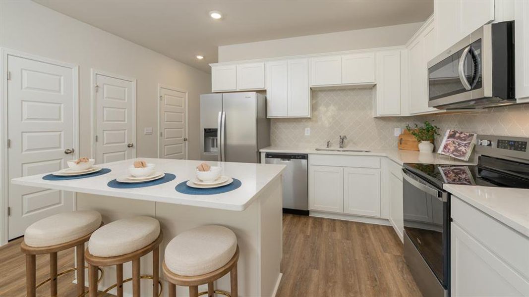 Furnished interior view inside a new home in Young's Crossing, Stone Mountain (Image 9).