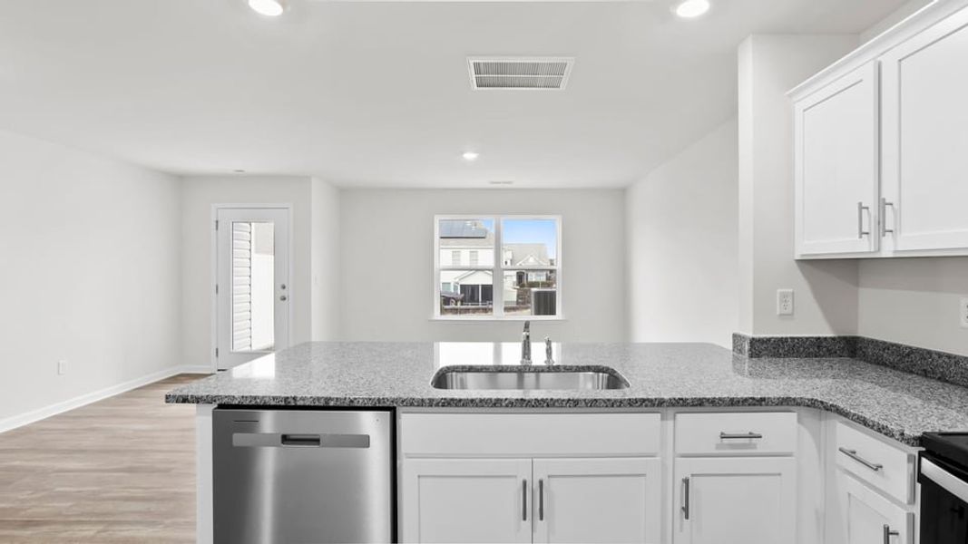 Furnished interior view inside a new home in Covington Village, Greer (Image 8).