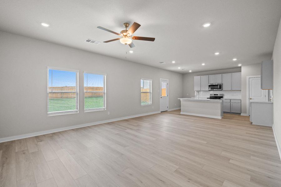 From Family Room to Open Concept Kitchen