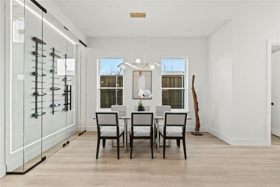 Furnished interior view inside a new home in , Dallas (Image 11).
