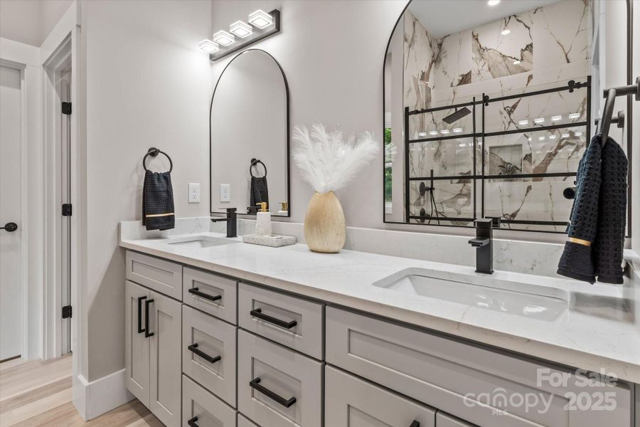 Primary Double Vanity