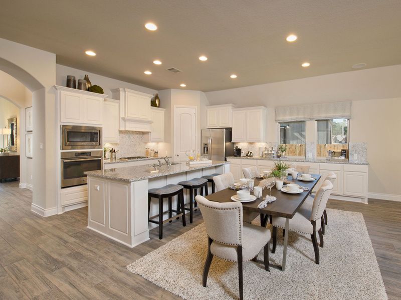 Representative furnished interior of a home built from the 2529W by Perry Homes in Santa Rita Ranch - Eldorado, Liberty Hill (Image 40). Representative furnished interior of a home built from the 2529W by Perry Homes in Santa Rita Ranch - Eldorado, Liberty Hill (Image 40).
