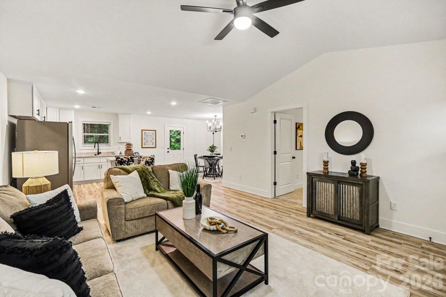 Furnished interior view inside a new home in , Maiden (Image 4).