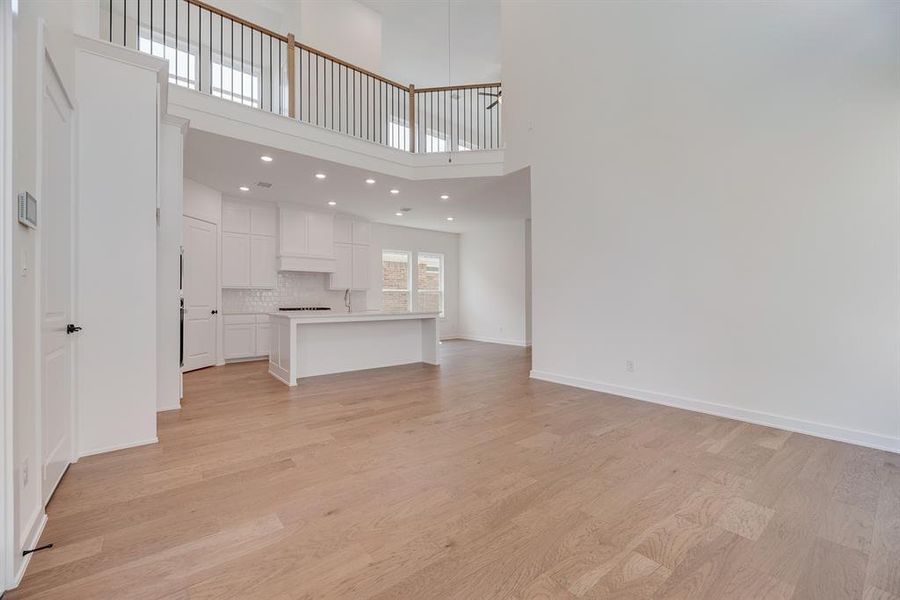 Spacious, unfurnished interior of a new home in Light Farms Brenham - 40' Lots, Celina (Image 21).