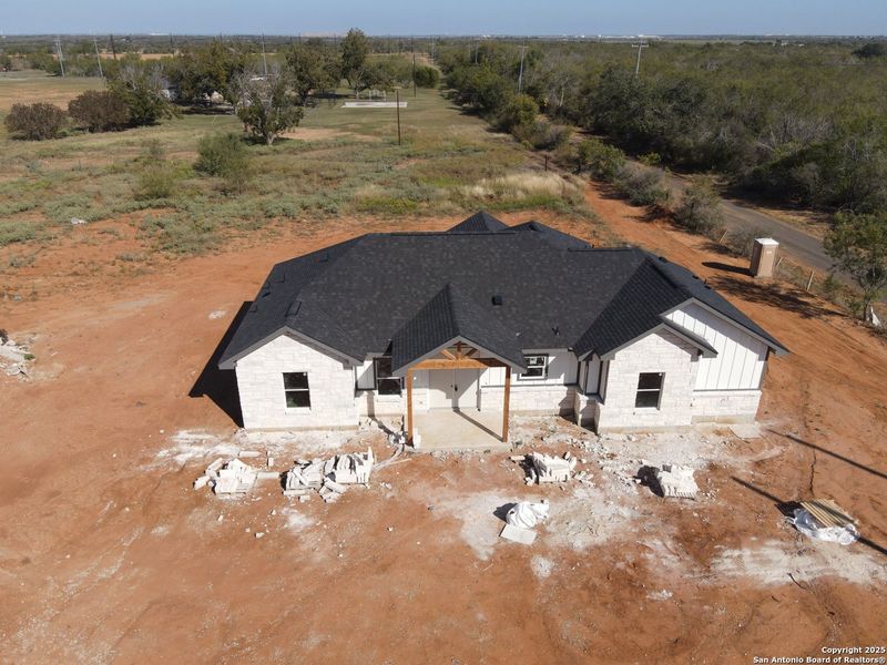 In-progress construction of a new home in , Von Ormy, TX (Image 6).
