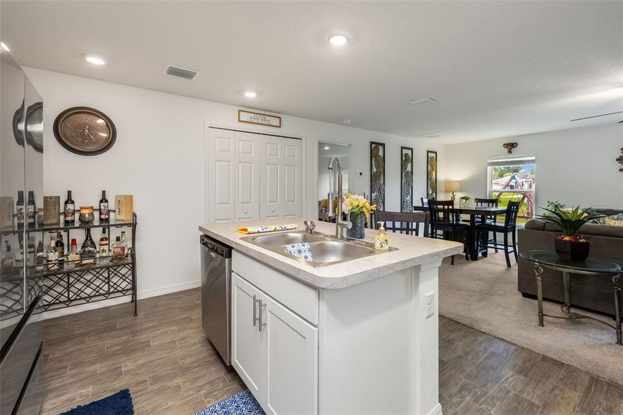 Furnished interior view inside a new home in Palm Coast, Palm Coast (Image 13). Furnished interior view inside a new home in Palm Coast, Palm Coast (Image 13).
