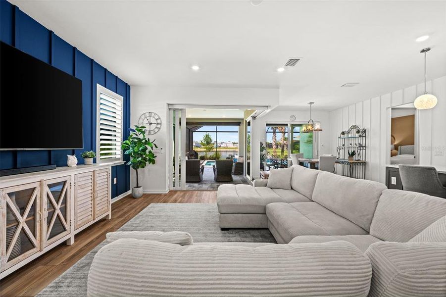 Furnished interior view inside a new home in , Punta Gorda (Image 11).