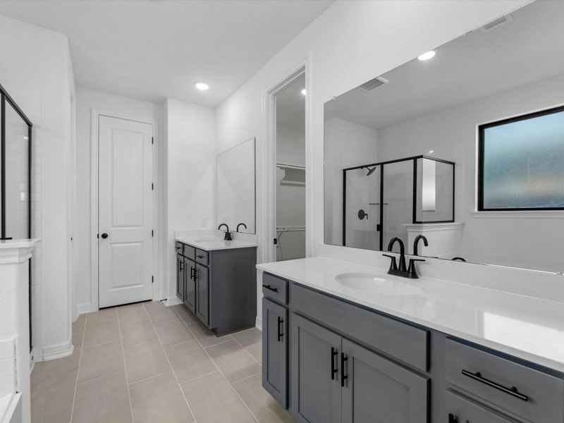 Furnished interior view inside a new home in Austin Point, Richmond (Image 8).