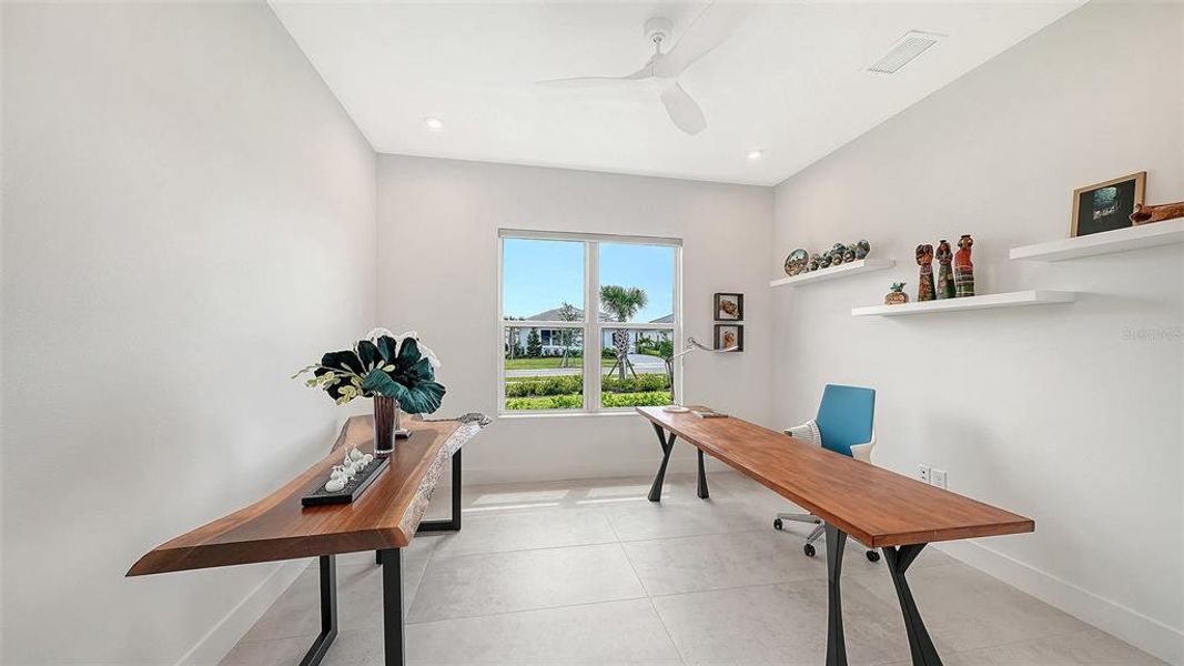 Furnished interior view inside a new home in , Sarasota (Image 51).