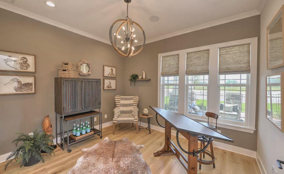 Furnished interior view inside a new home in Seven Pines, Jacksonville (Image 5).