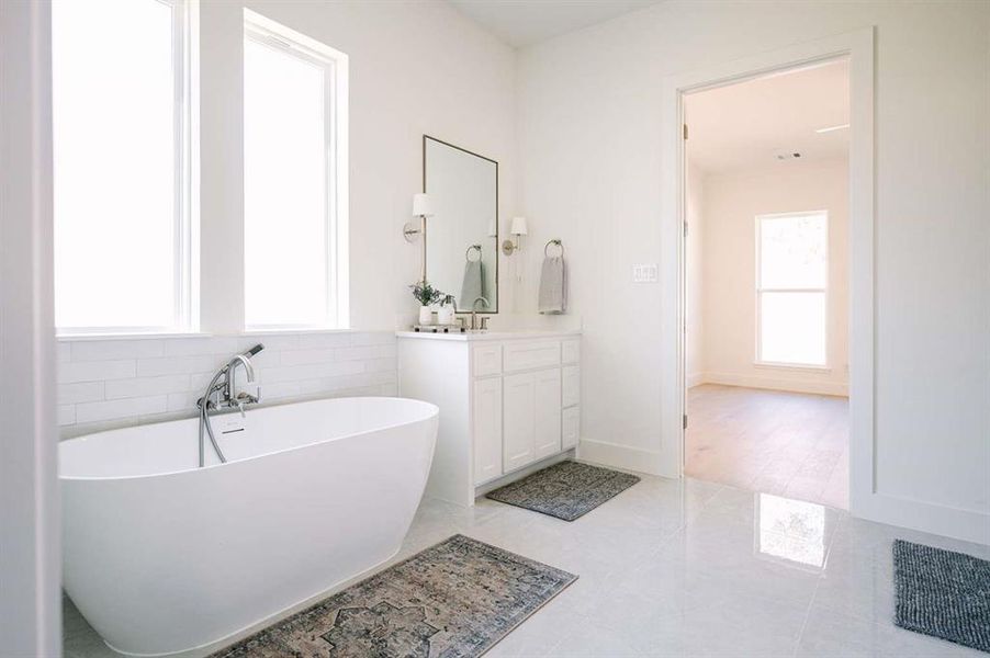 Furnished interior view inside a new home in , Weatherford (Image 14).