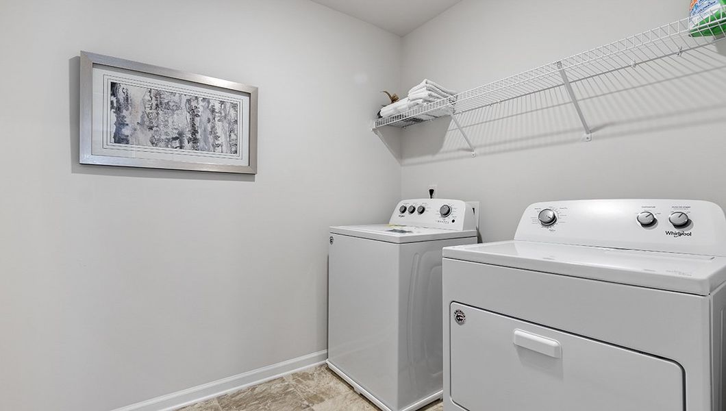 Representative furnished interior of a home built from the Robie by D.R. Horton in Brookside Farms - The Meadows, Greer (Image 36).