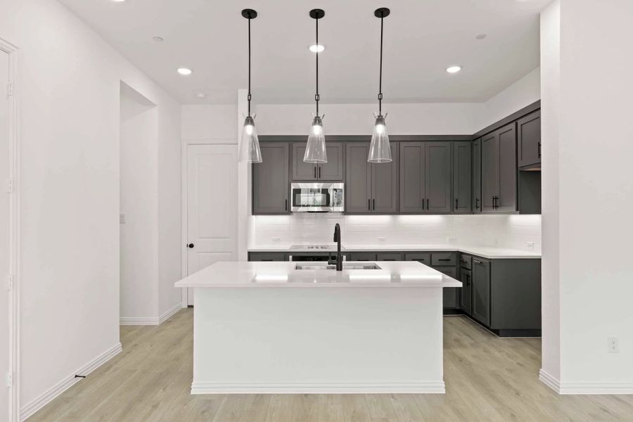 Kitchen featuring the Minimalist Collection Kitchen featuring the Minimalist Collection