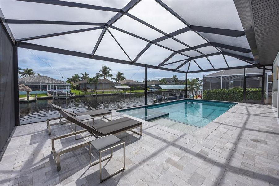 Exterior details and patio area of a home in , Cape Coral (Image 23).
