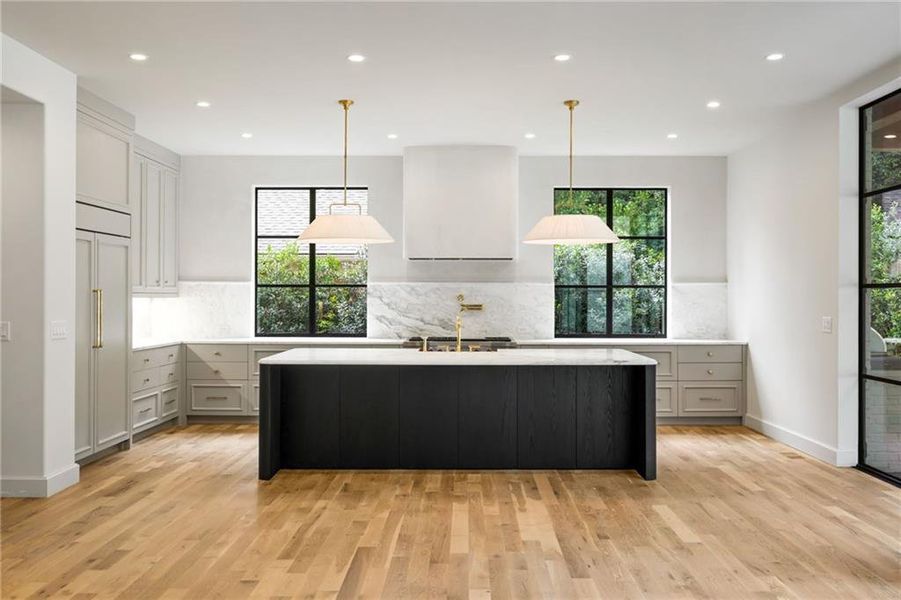 Furnished interior view inside a new home in , Atlanta (Image 12).