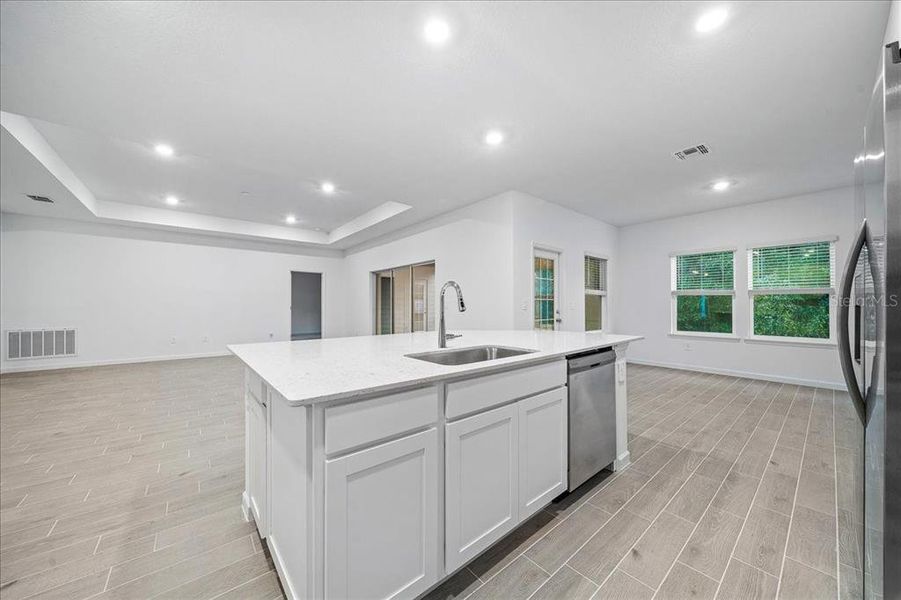 Furnished interior view inside a new home in Grand Park North, Dunnellon (Image 6).