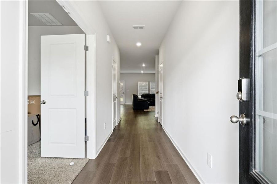 Spacious, unfurnished interior of a new home in Vistas at Towne Mill, Canton (Image 24).
