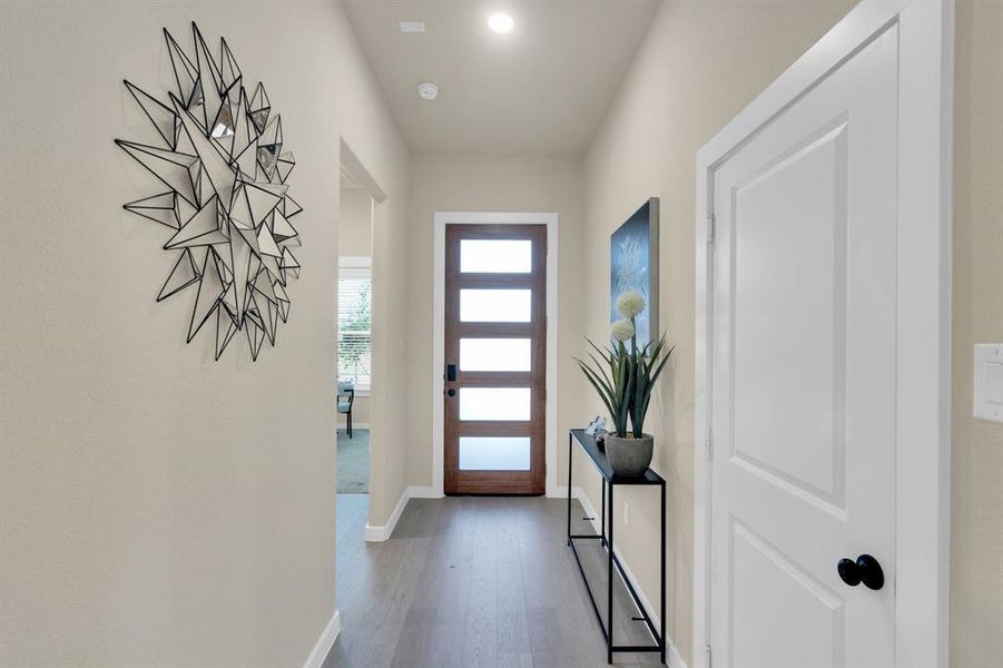 Furnished interior view inside a new home in Hadley Farms, Godley (Image 7).