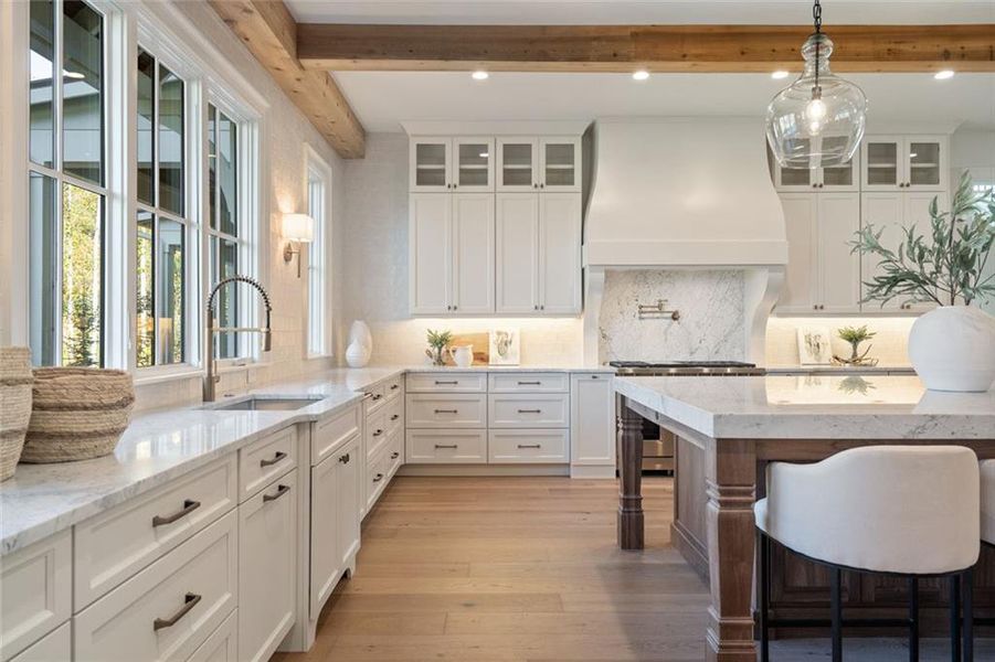 Furnished interior view inside a new home in , Canton (Image 21).