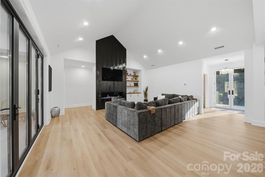 Furnished interior view inside a new home in , Hickory (Image 6).