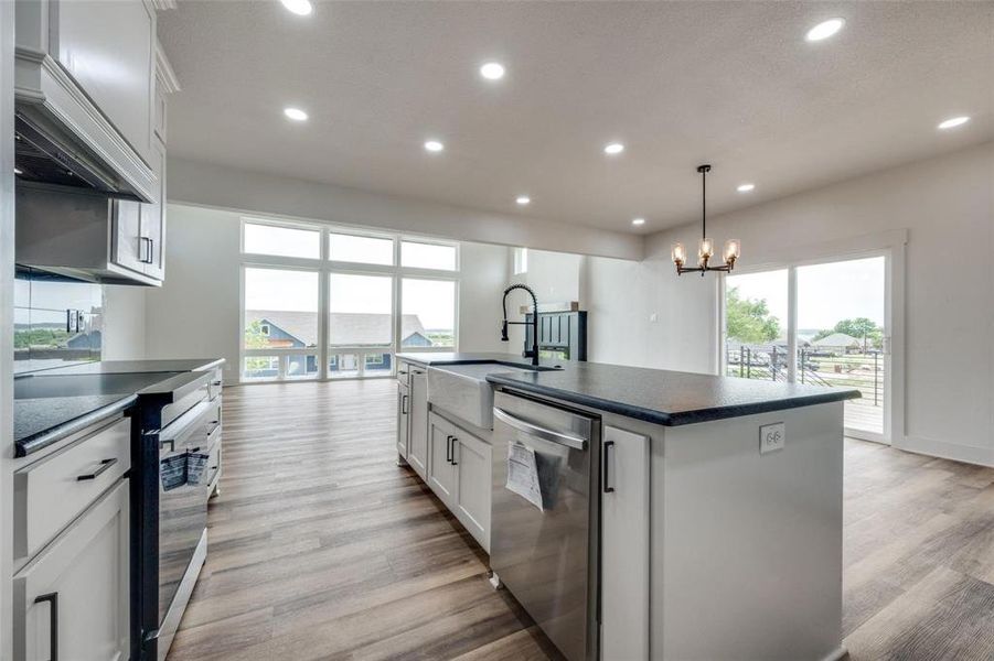 Furnished interior view inside a new home in , Bridgeport (Image 6).