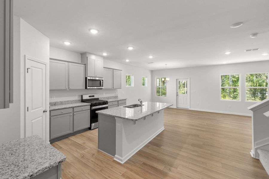 Furnished interior view inside a new home in Wimberly, Willow Spring (Image 17).