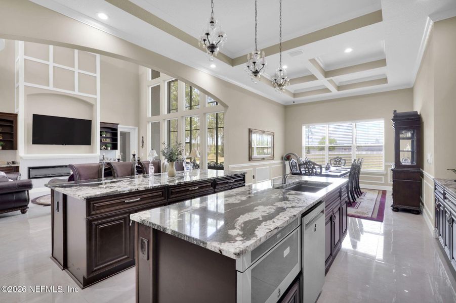 Furnished interior view inside a new home in , Jacksonville (Image 16).