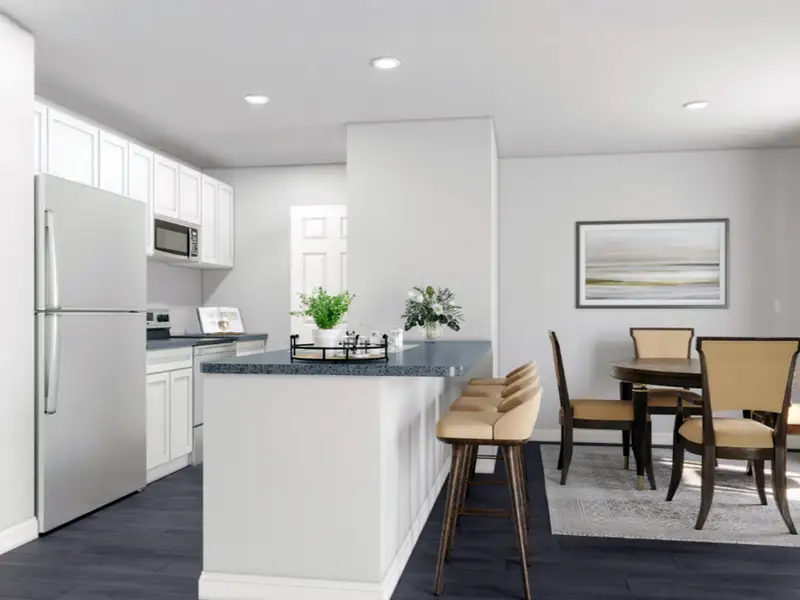 Representative furnished interior of a home built from the Everglades by National HomeCorp in Forest Ridge, Edgefield (Image 4).