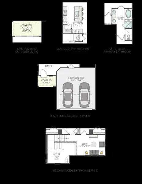 2D floor plan layout of this home in Terrace Collection At Turner's Crossing, Buda, TX (Image 3). 2D floor plan layout of this home in Terrace Collection At Turner's Crossing, Buda, TX (Image 3).