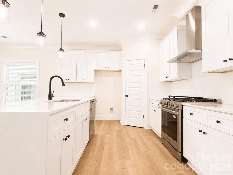 Furnished interior view inside a new home in , Charlotte (Image 4).