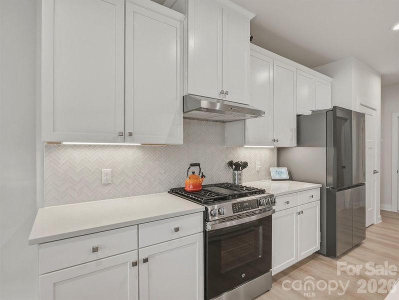 Furnished interior view inside a new home in , Monroe (Image 26).