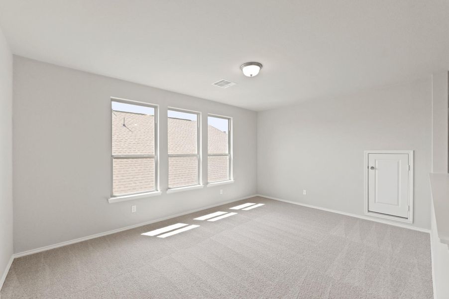 Spacious, unfurnished interior of a new home in The Trails, New Caney (Image 26). Spacious, unfurnished interior of a new home in The Trails, New Caney (Image 26).