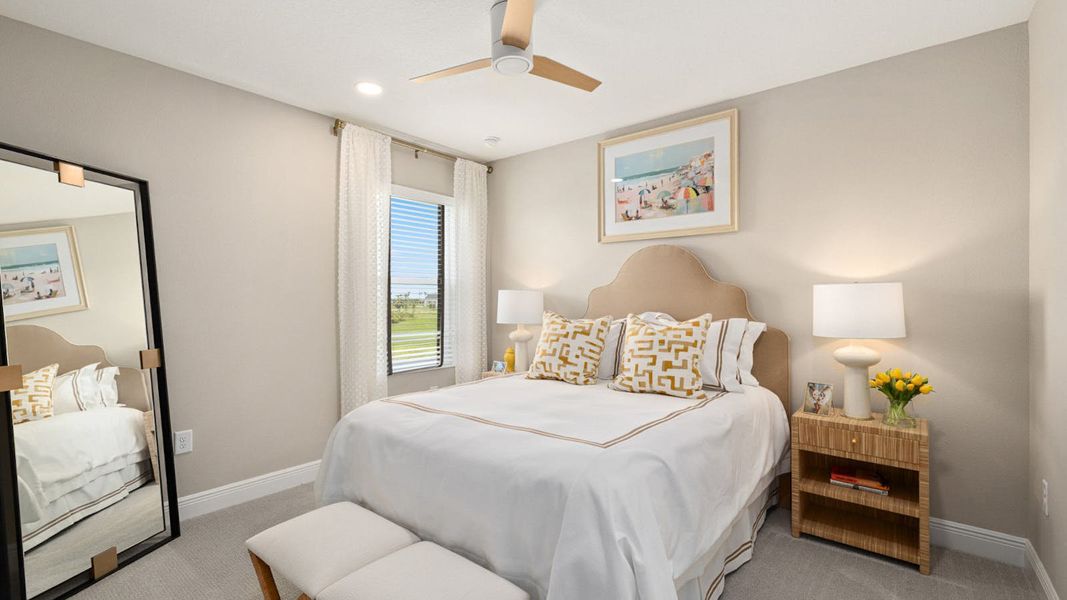 Furnished interior view inside a new home in Palmera, Venice (Image 18). Furnished interior view inside a new home in Palmera, Venice (Image 18).