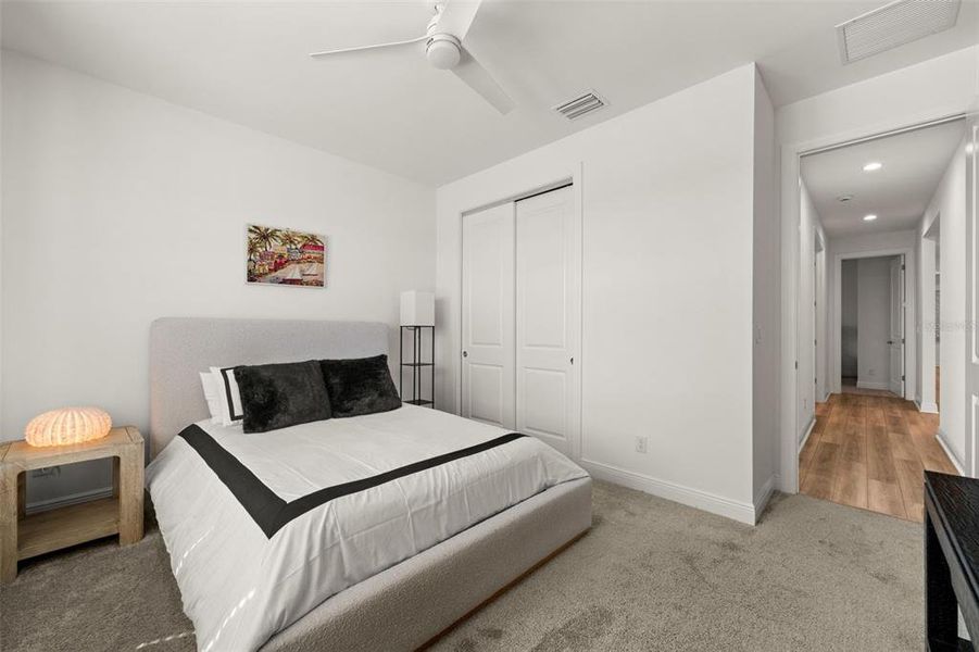 Furnished interior view inside a new home in , Punta Gorda (Image 31).