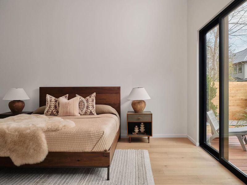 Furnished interior view inside a new home in , Austin (Image 12).