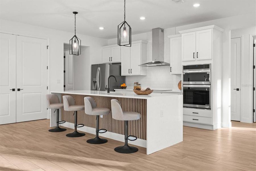 Furnished interior view inside a new home in , Orlando (Image 33).