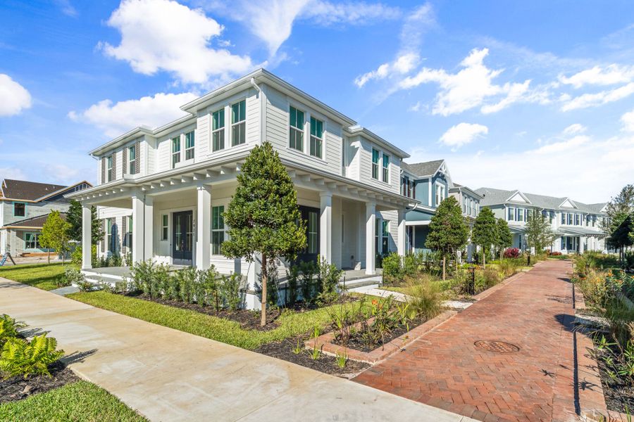 Representative exterior photo of a completed home built from the Marigold by Mattamy Homes in Newfield - Rosette Park, Palm City, FL (Image 16).
