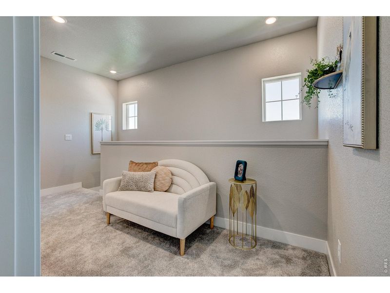 Furnished interior view inside a new home in Highlands at Fox Hill - Discovery, Longmont (Image 12).