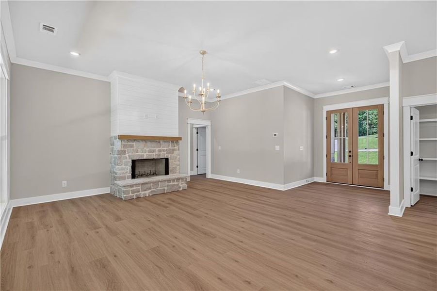 Spacious, unfurnished interior of a new home in , Buchanan (Image 26).