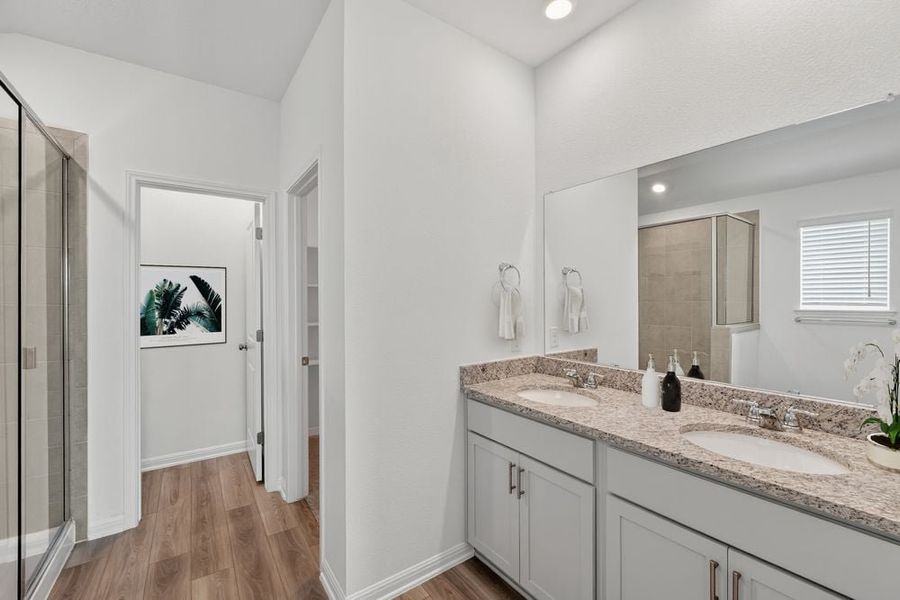 Representative furnished interior of a home built from the Eagle by Taylor Morrison in Longview, Del Valle (Image 10). Representative furnished interior of a home built from the Eagle by Taylor Morrison in Longview, Del Valle (Image 10).