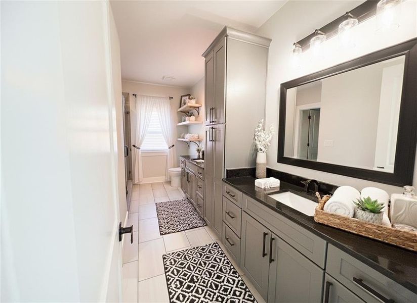 Furnished interior view inside a new home in , Hiawassee (Image 14).