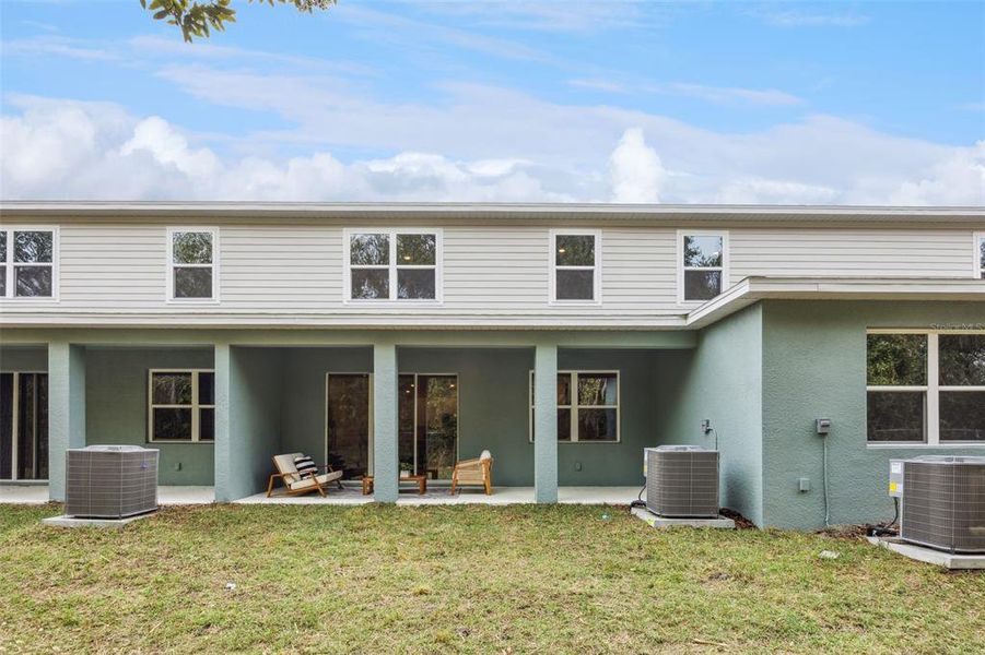 Exterior details and patio area of a home in Terra Haven, St. Cloud (Image 32).