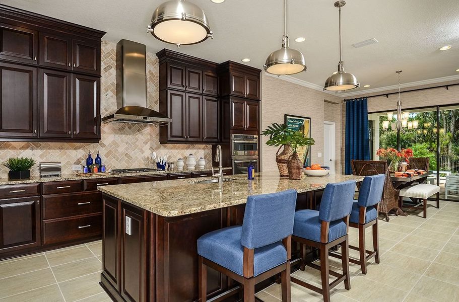 Furnished interior view inside a new home in Verandah, Fort Myers (Image 6).