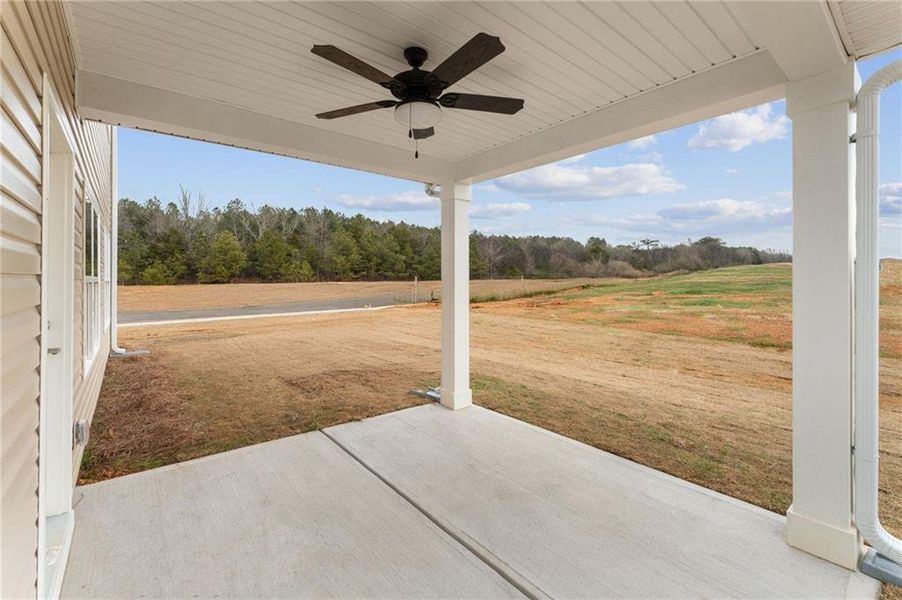 Exterior details and patio area of a home in , Rockmart (Image 6). Exterior details and patio area of a home in , Rockmart (Image 6).