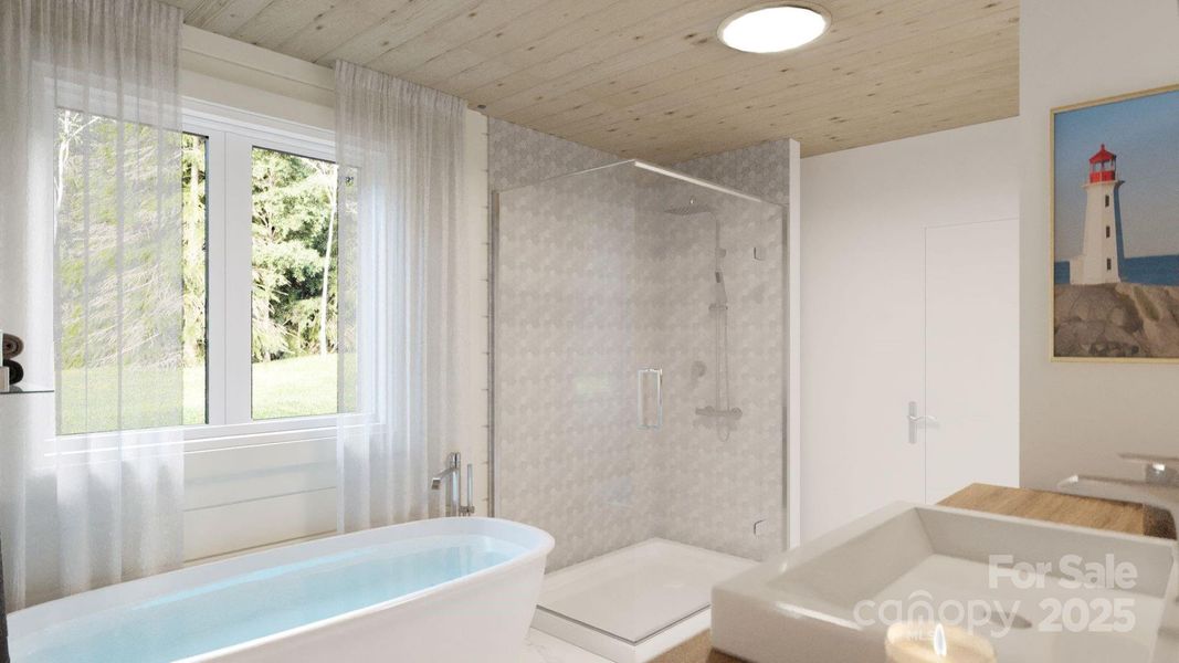 Furnished interior view inside a new home in , Connelly Springs (Image 5).