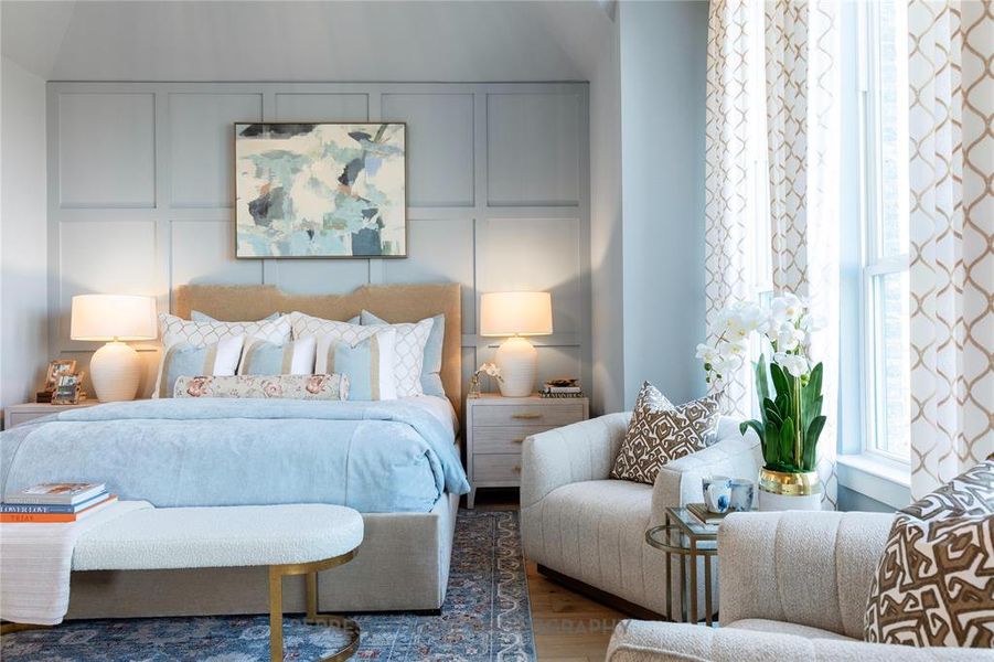 Furnished interior view inside a new home in Canyon Creek Estates, Sherman (Image 24).